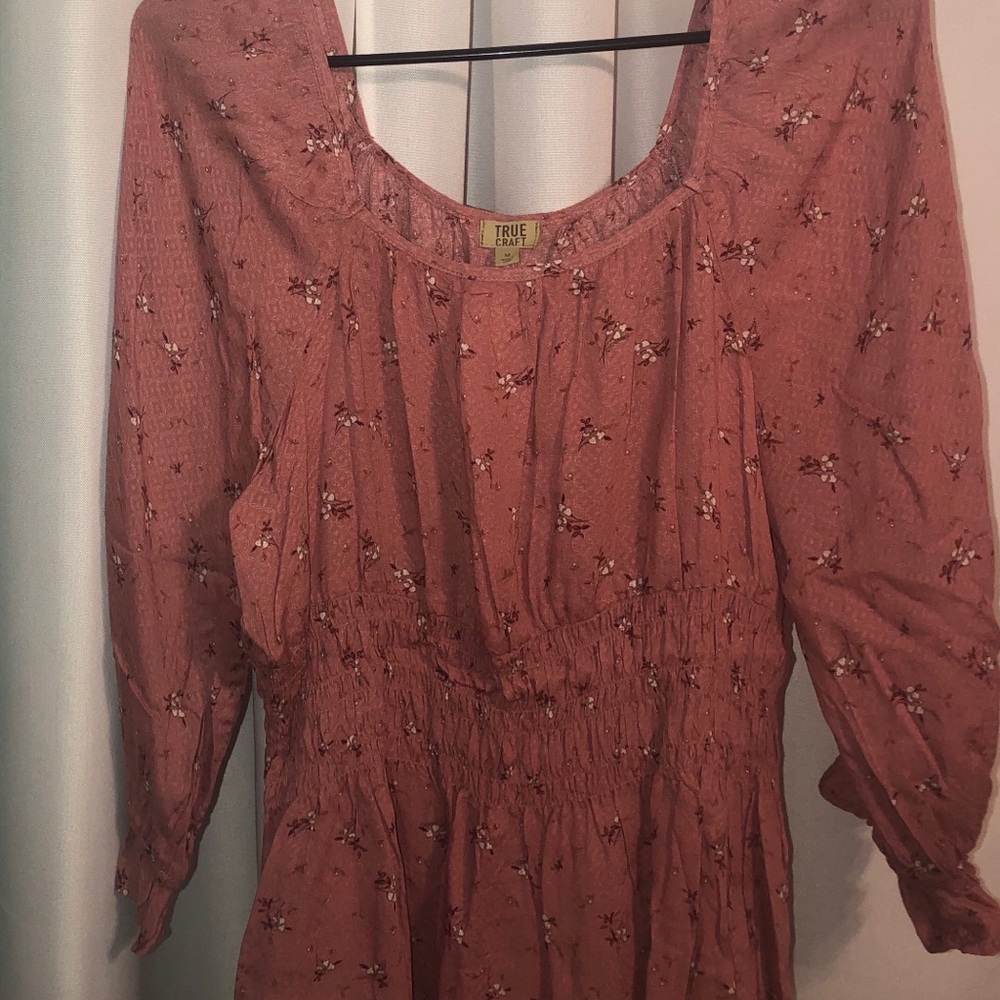 Women’s Country Print Fitted Top
